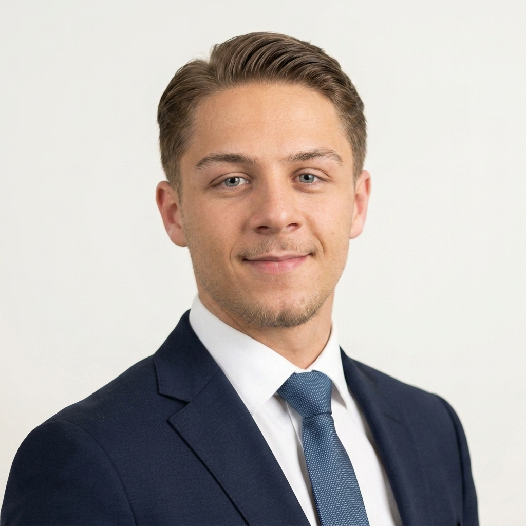 Portrait of Noah Johansson Kasim, Founder and CEO of NotaryDirect, a remote notarisation and apostille service based in Stockholm.